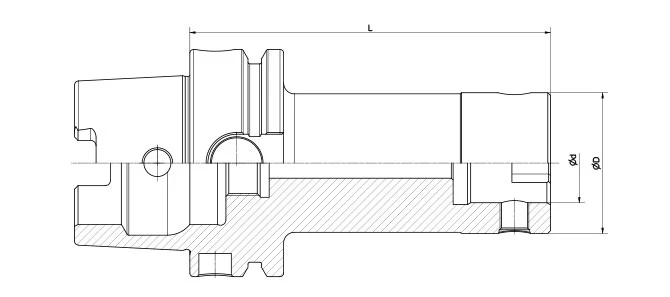 SPECIFICATION OF DIN 69893 HSK-A BORING TOOL HOLDER