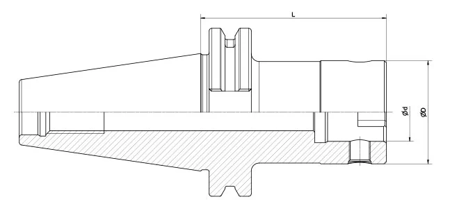 SPECIFICATION OF DIN 69871 BORING TOOL HOLDER