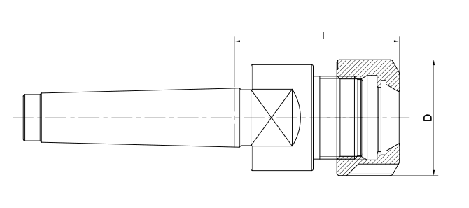 SPECIFICATION OF MORSE TAPER ER COLLET CHUCK