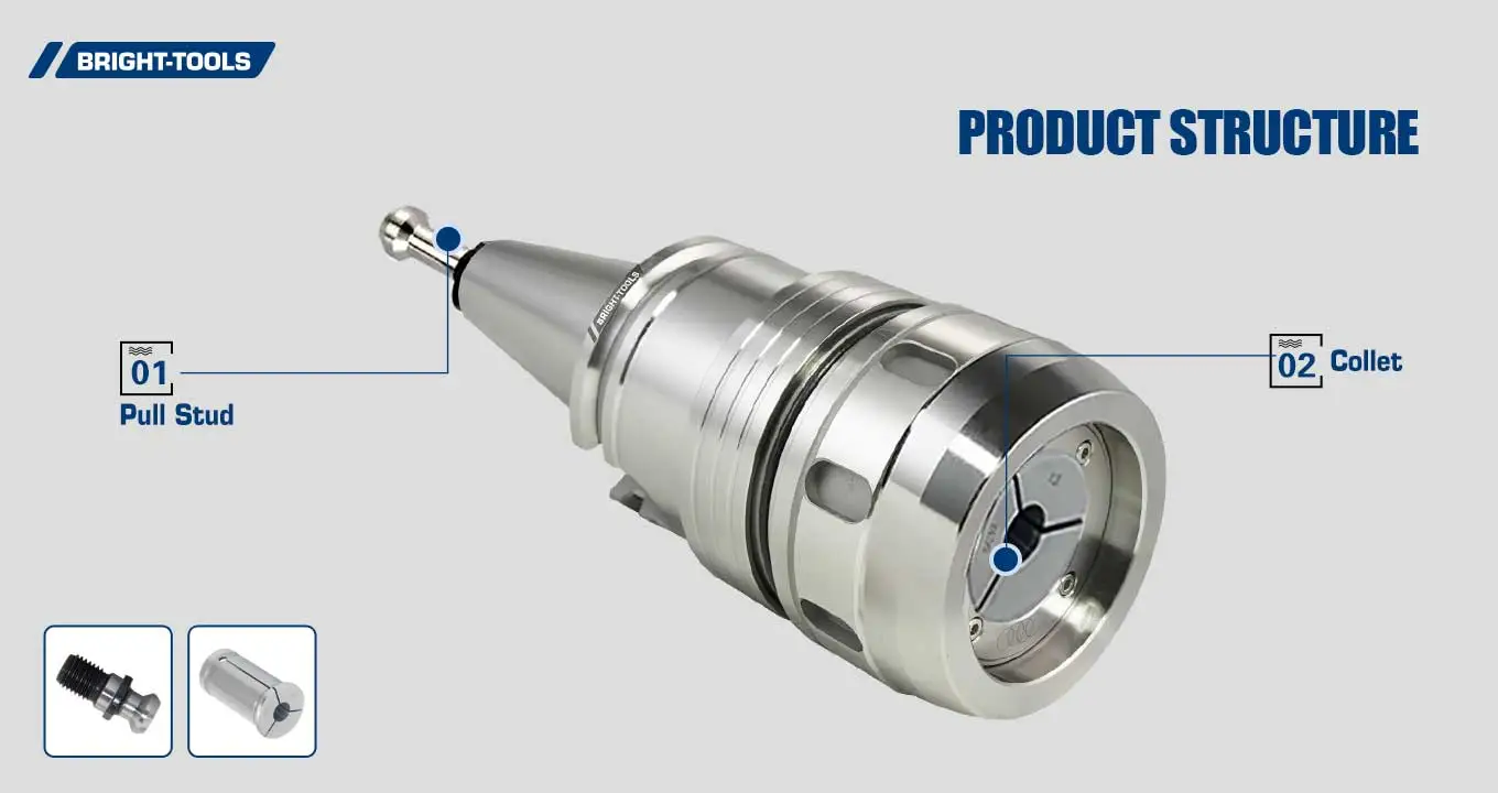 ANSI B5.50 Power Milling Chuck