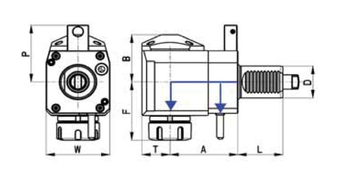 SPECIFICATION OF VDI RADIAL DRIVEN HEAD, DIN 1809