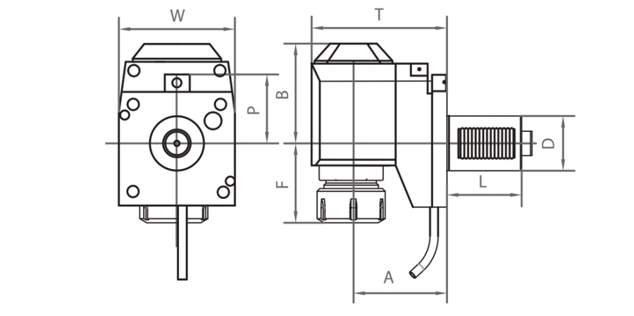 SPECIFICATION OF VDI RADIAL DRIVEN HEAD, OFFSET, DIN 5482