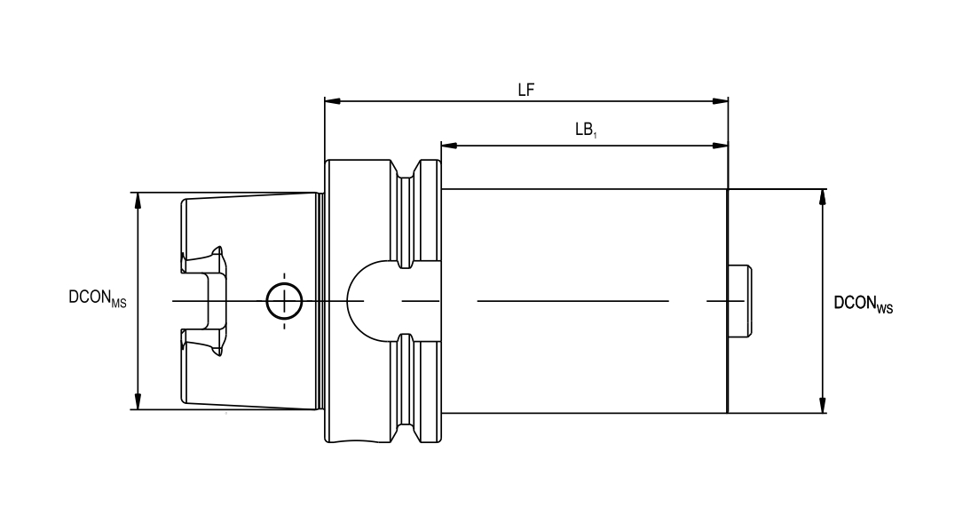 SPECIFICATION OF HSK TO CAPTO ADAPTOR