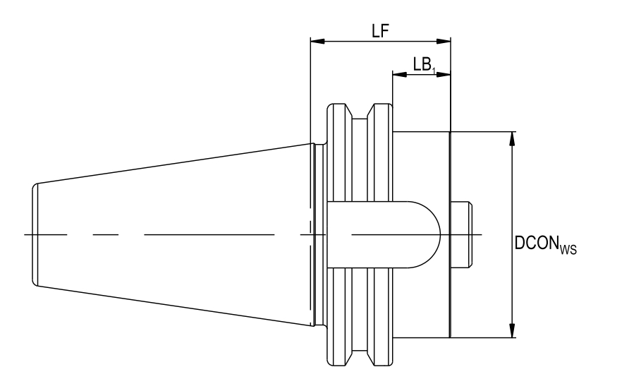 SPECIFICATION OF SK TO CAPTO ADAPTOR