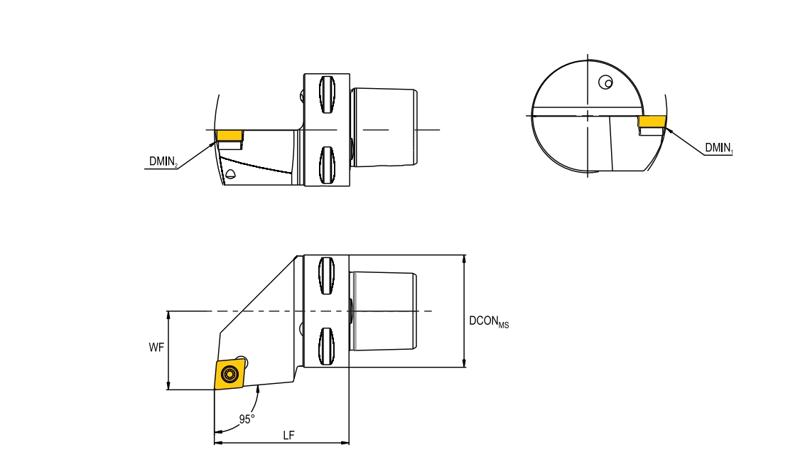 SPECIFICATION OF TURNING TOOL HOLDER