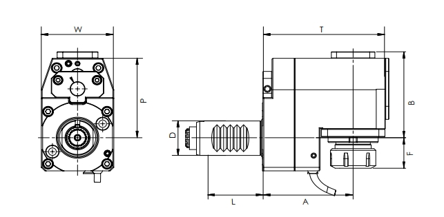 SPECIFICATION OF VDI RADIAL DRIVEN HEAD, OFFSET,DIN 5480