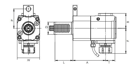 SPECIFICATION OF VDI RADIAL DRIVEN HEAD,DIN 5482