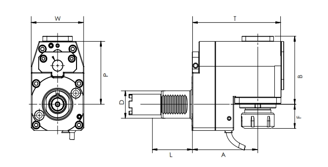 SPECIFICATION OF VDI RADIAL DRIVEN HEAD,OFFSET, STEPPED HAAS