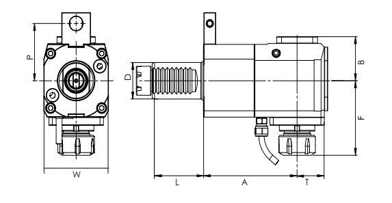 SPECIFICATION OF VDI RADIAL DRIVEN HEAD,TOEM