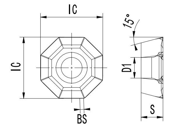 SPECIFICATION OF OD0605 INSERTS