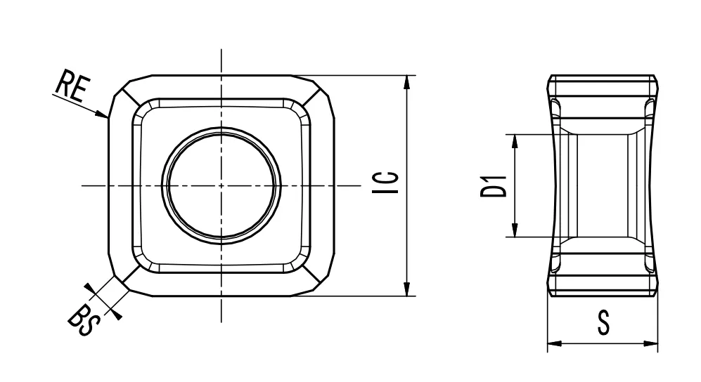 SPECIFICATION OF SN1206 INSERTS