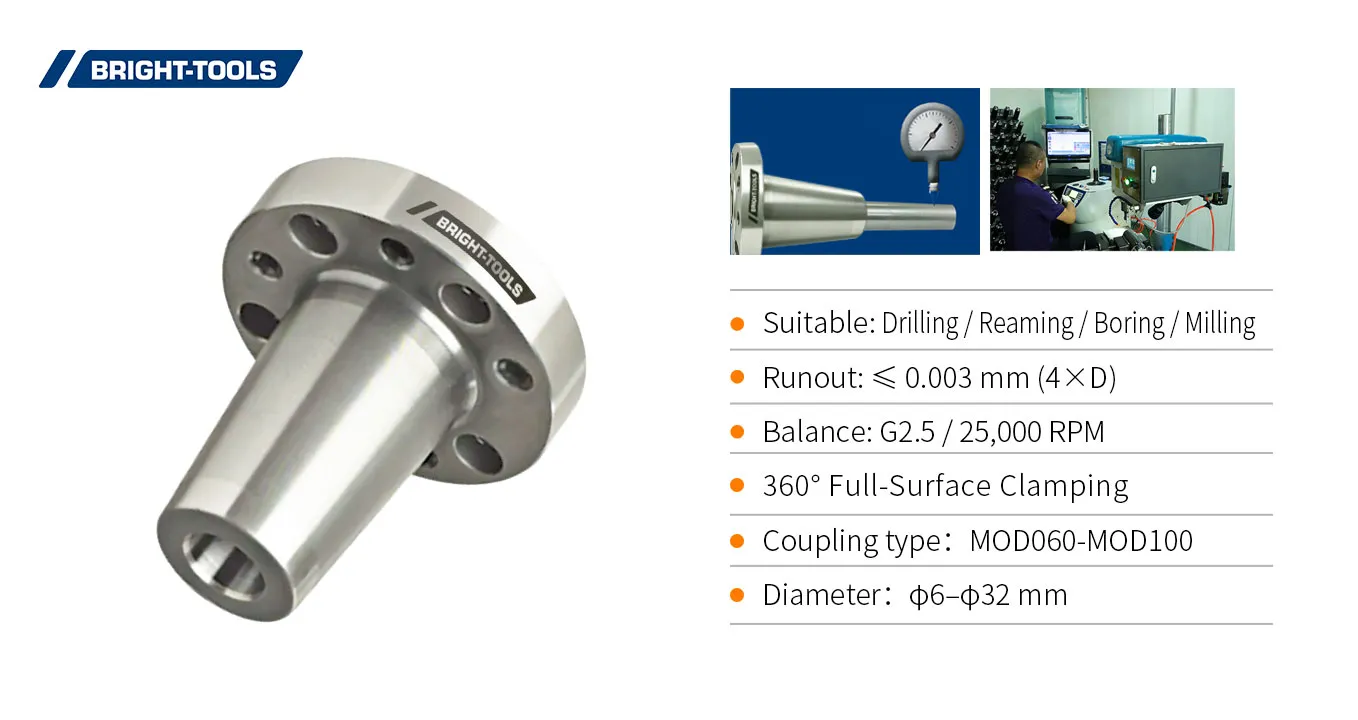 High Clamping Force Of Shrink Fit Holder