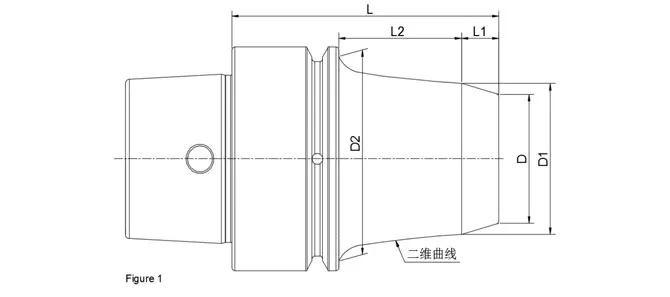 SPECIFICATION OF 2 PIECE HSK-E SLIM SHRINK FIT CHUCK
