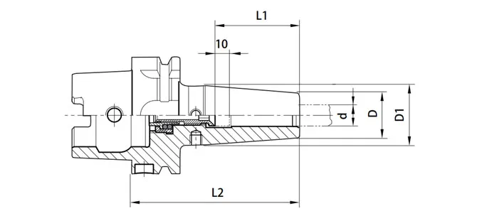 SPECIFICATION OF MQL1 Channel Shrink Fit Chuck