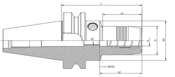 SPECIFICATION OF BBT HYDRAULIC CHUCK STANDARD