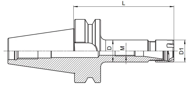 SPECIFICATION OF BBT ER COLLET CHUCK WITH MINI NUT