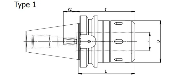 SPECIFICATION OF BBT POWER MILLING CHUCK