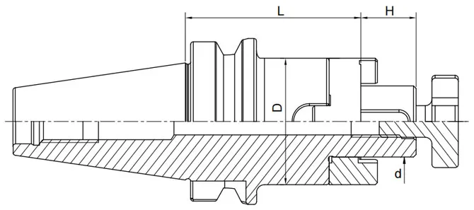SPECIFICATION OF COMBI SHELL MILL HOLDER