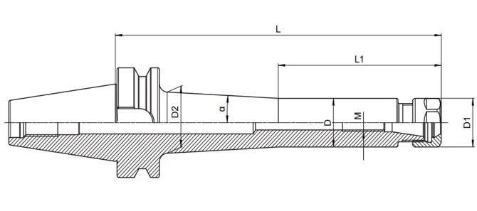 SPECIFICATION OF ER COLLET CHUCK WITH MINI NUT