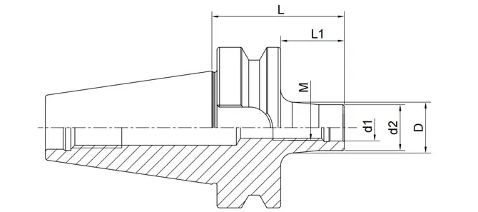 SPECIFICATION OF SCREW-IN MILLING CUTTER HOLDER