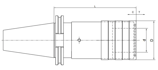 SPCIFICATION OF ANSI B5.50 QUICK CHANGE TAPPING CHUCK