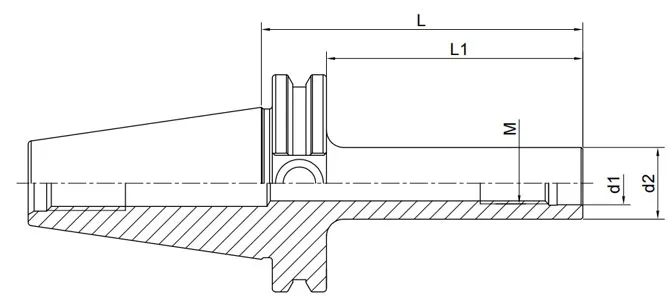 SPCIFICATION OF ANSI B5.50 SCREW-IN MILLING CUTTER HOLDER, STRAIGHT