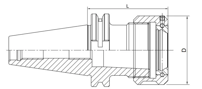 SPECIFICATION OF DIN 69871 OZ COLLET CHUCK
