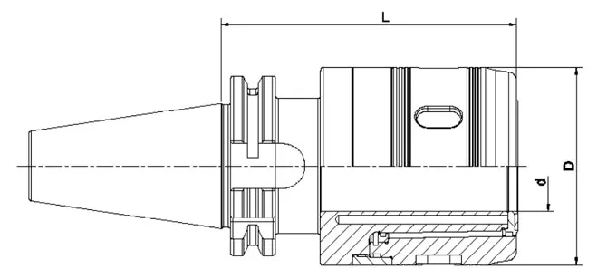 SPECIFICATION OF DIN 69871 POWER MILLING CHUCK