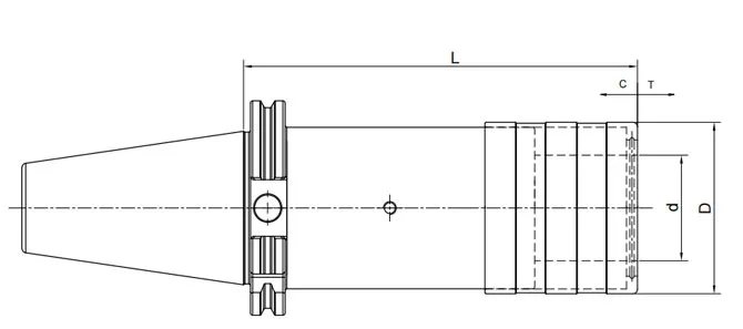 SPECIFICATION OF DIN 69871 QUICK CHANGE TAPPING CHUCK WITH LENGTH COMPENSATION
