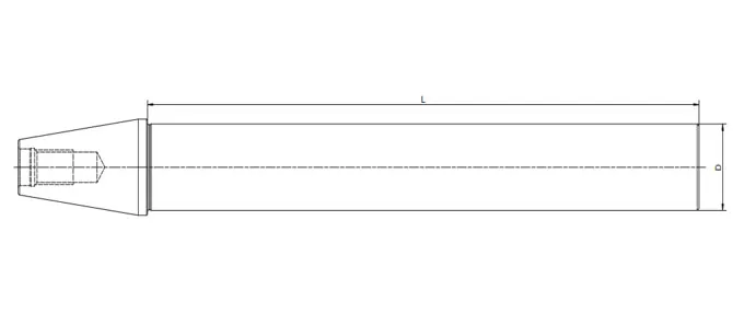 SPECIFICATION OF DIN 69871 TEST ARBOR