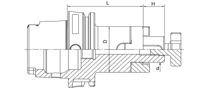 SPECIFICATION OF DIN 69893 COMBI SHELL MILL HOLDER