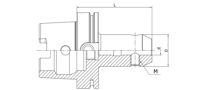 SPECIFICATION OF DIN 69893 END MILL HOLDER WELDON