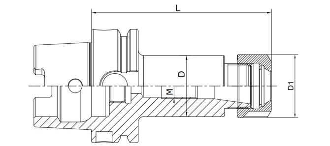 SPECIFICATION OF DIN 69893 ER COLLET CHUCK WITH UM NUT