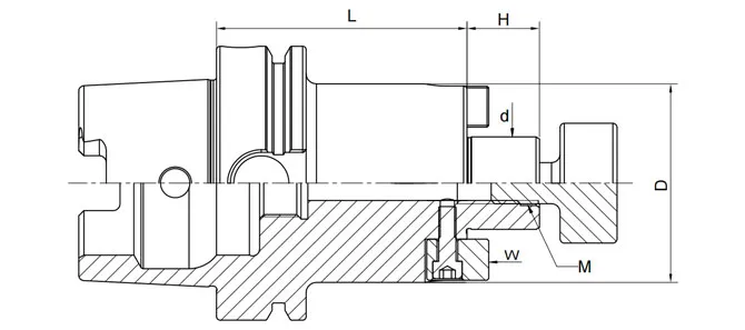 SPECIFICATION OF DIN 69893 FACE MILL HOLDERS