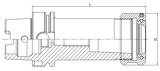 SPECIFICATION OF DIN 69893 OZ COLLET CHUCK