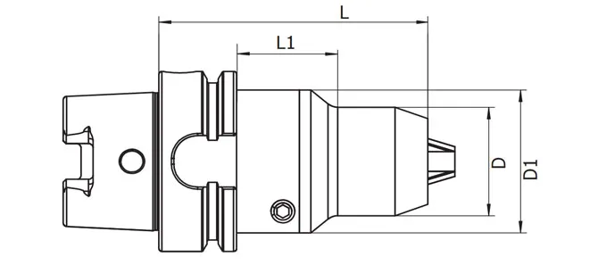 SPECIFICATION OF DIN 69893 PRECISION DRILL CHUCK HOLDER