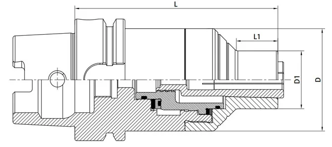 SPECIFICATION OF DIN 69893 PRECISION SCREW COLLET CHUCK