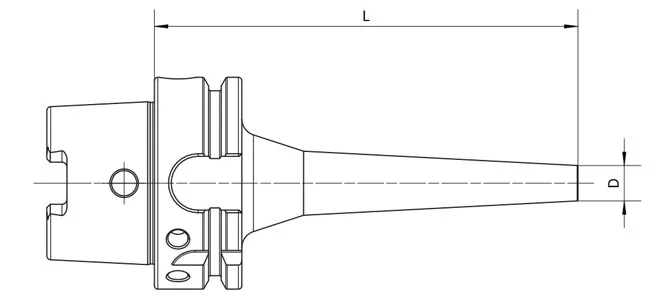 SPECIFICATION OF DIN 69893 PULL BACK COLLET CHUCK