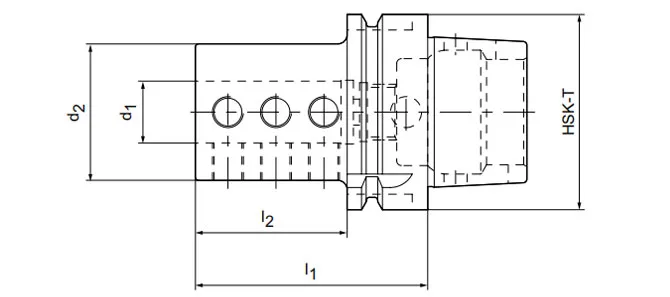 SPECIFICATION OF HSK･T BORING BAR HOLDERS