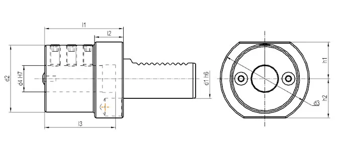 SPECIFICATION OF BORING HOLDER FORM E2