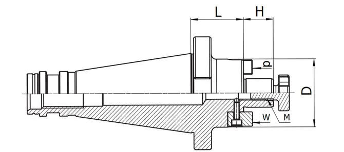 SPECIFICATION OF DIN2080 FACE MILL HOLDER