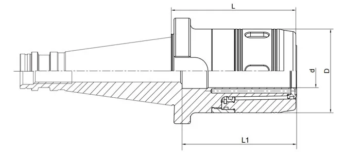 SPECIFICATION OF DIN2080 POWER MILLING CHUCK