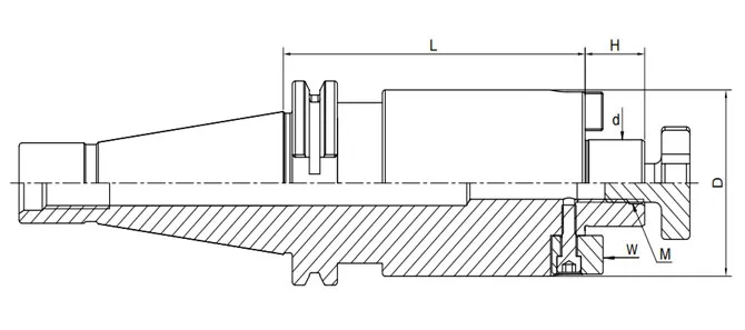 SPECIFICATION OF GOST 25827-93 FACE MILL HOLDER