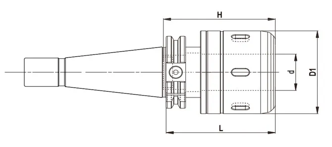 SPECIFICATION OF GOST Power Milling Chuck