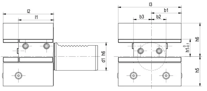 SPECIFICATION OF RECTANGULAR HOLDER WITH MULTIPLE SEATS FORM D2 INVERTED