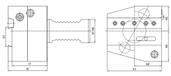 SPECIFICATION OF ARALU CUTING OFF TOOL HOLDERS, COOLANT