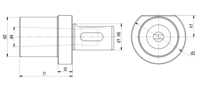 SPECIFICATION OF MORSE TAPER ADAPTER FORM F