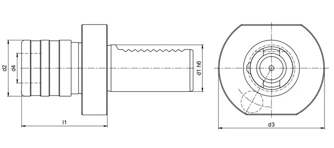 SPECIFICATION OF QUICK CHANGE TAPPING CHUCK WITH LENGTH COMPENSATION