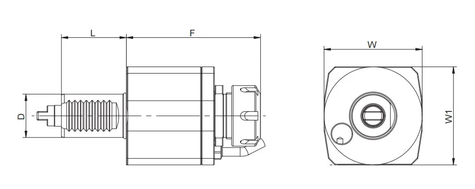 SPECIFICATION OF VDI AXIAL DRIVEN HEAD, DIN 1809