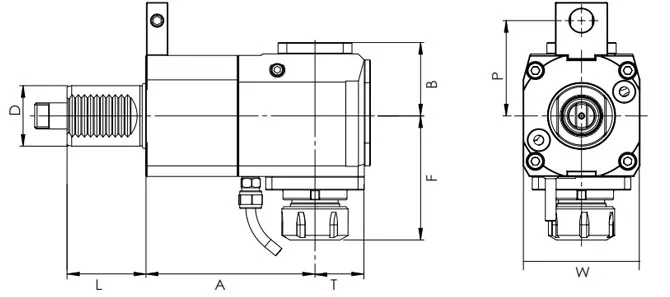 SPECIFICATION OF VDI RADIAL DRIVEN HEAD, DIN 1809